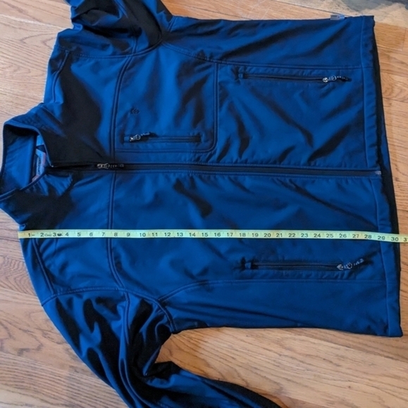 Free Country Men's 2X Navy Water Resistant Jacket - Picture 13 of 14